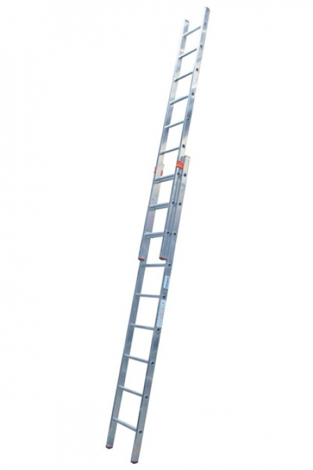 KRAUSE Fabilo Двухсекционная выдвижная лестница 2Х18 ступ. (арт. 120946)