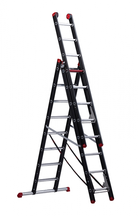 ALTREX Mounter Лестница с анодированием 3X8 ступ. (арт. 123608)