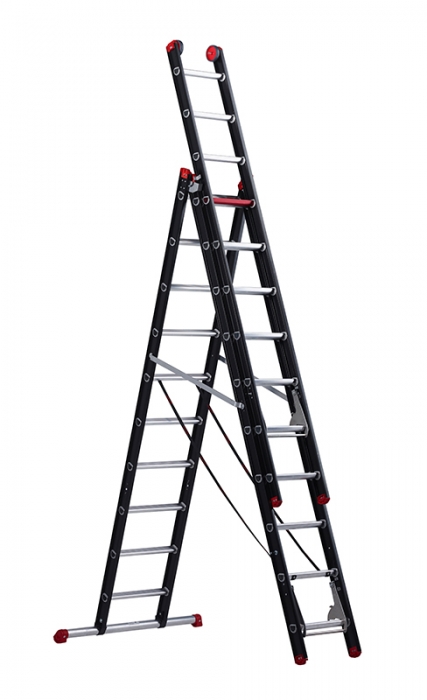 ALTREX Mounter Лестница с анодированием 3X10 ступ. (арт. 123610)