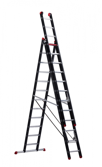 ALTREX Mounter Лестница с анодированием 3X14 ступ. (арт. 123614)