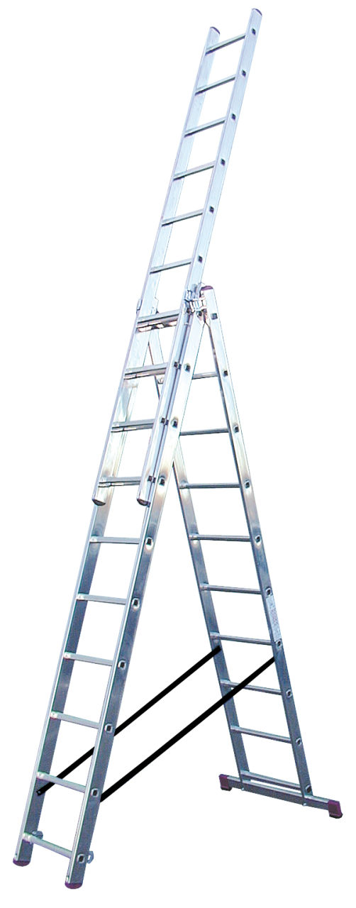 KRAUSE Corda Алюминиевая лестница с доп. функцией 3Х10 ступ. (арт. 013408)
