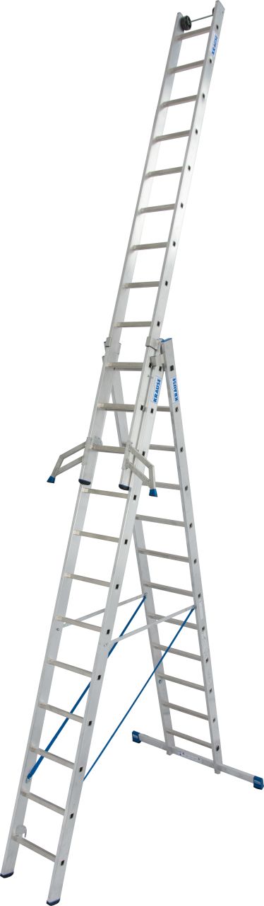 KRAUSE Stabilo Профессиональная 3х-секционная лестница 3Х12 ступ. (арт. 133700)