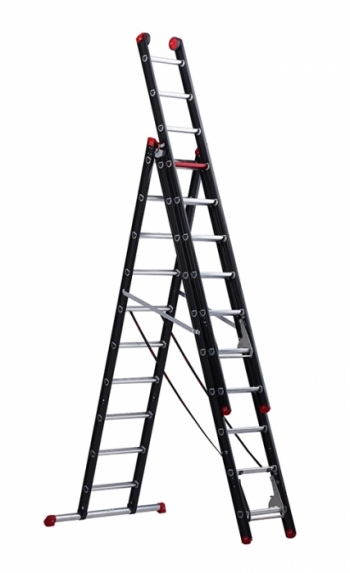 ALTREX Mounter Лестница с анодированием 3X10 ступ. (арт. 123610)