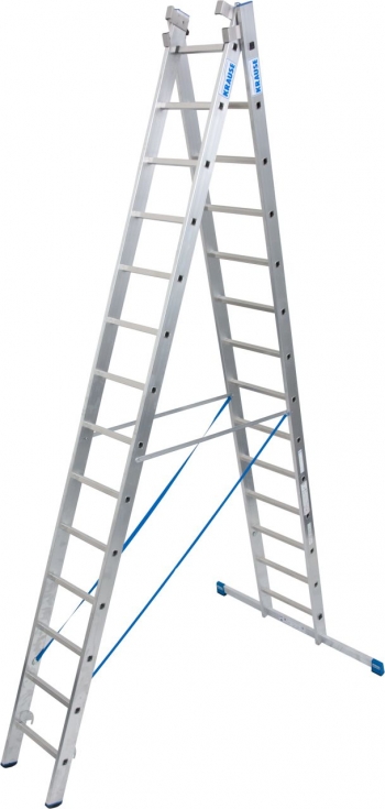 KRAUSE Stabilo Профессиональная 3х-секционная лестница 3Х14 ступ. (арт. 133724)