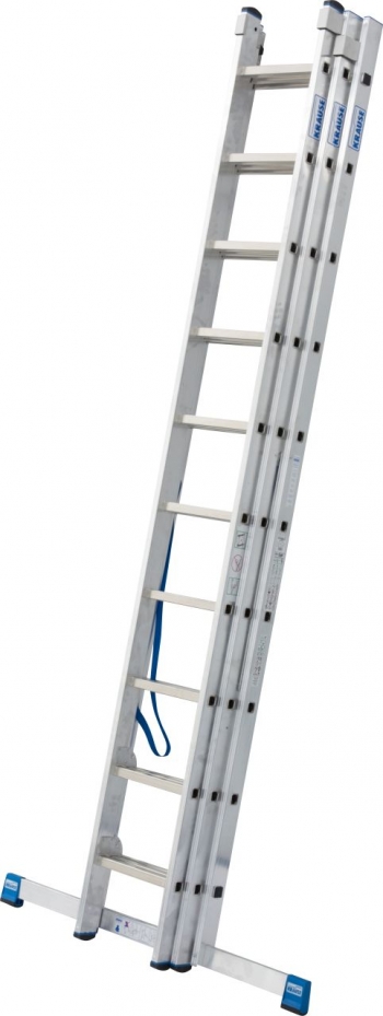 KRAUSE Stabilo Профессиональная 3-секционная лестница с доп.функцией 3Х10 ступ. (арт. 133762)