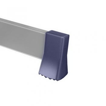 ALUMET Алюминиевая двухсекционная лестница широкий профиль 2Х16 ступ. (арт. 6216)