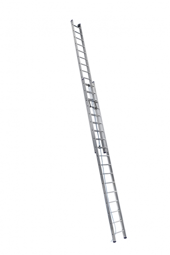 ALUMET Лестница двухсекционная 2Х10 ступ. проф. с канатной тягой серия SR2 (арт. 3210)