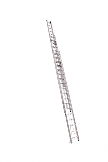 ALUMET Лестница трёхсекционная 3Х10 ступ. проф. с канатной тягой серия SR3 (арт. 3310)